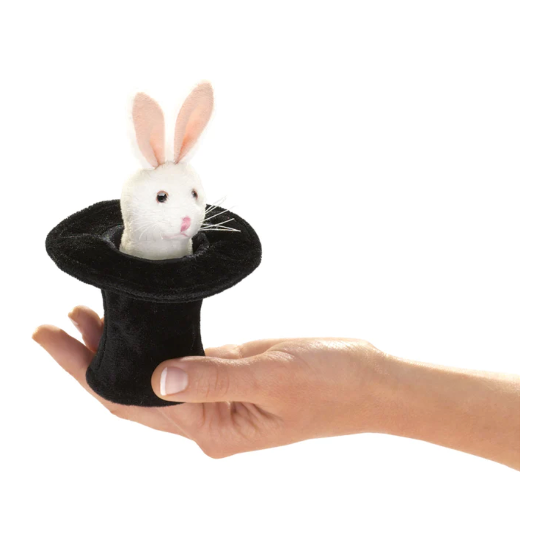 Mini Rabbit In The Hat Puppet