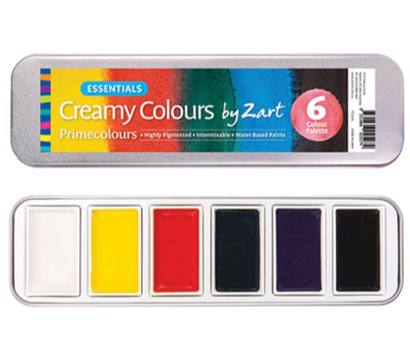 Creamy Colours Watercolour Paint Essential