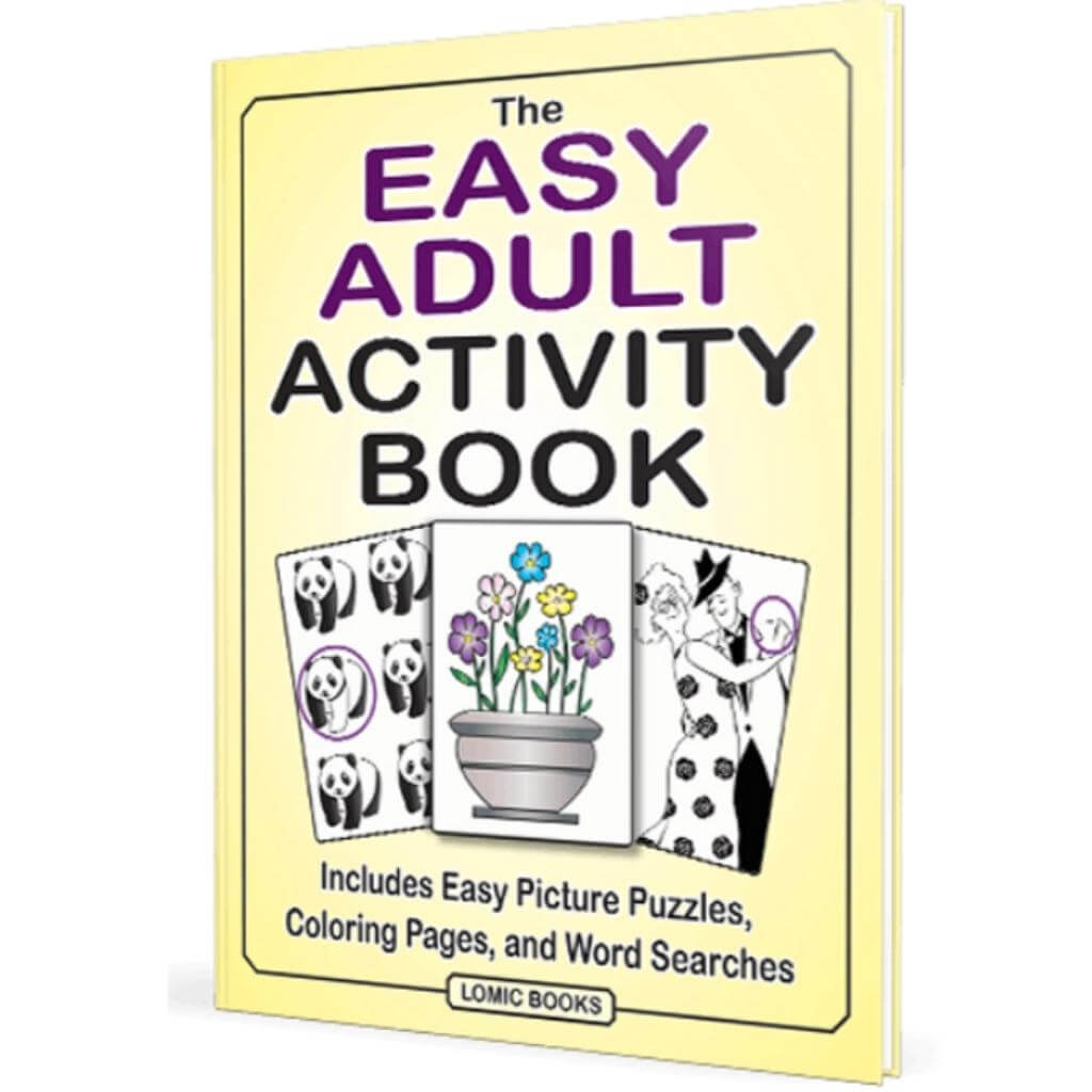 Adult　The　Senior　Book　Easy　Activity　Style