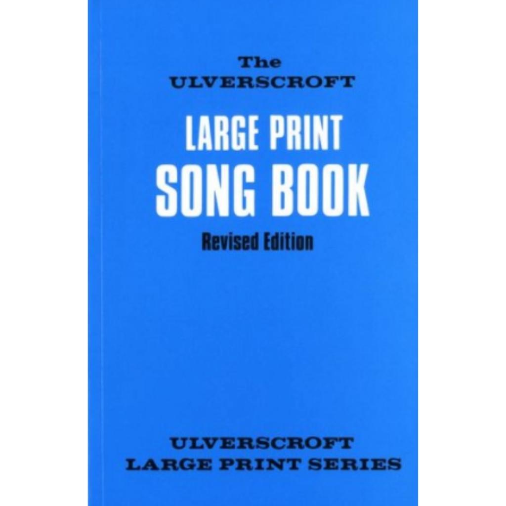 Blue Song Book Large Print