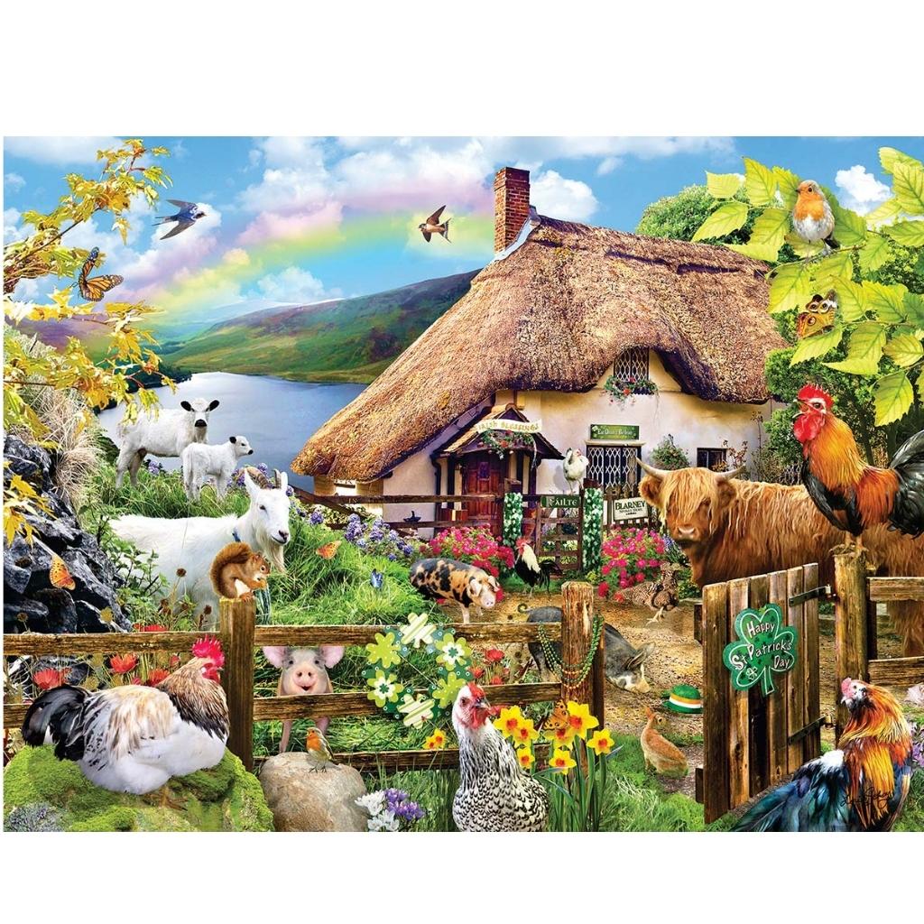 Luck Of The Irish - 300 Large Piece Jigsaw Puzzle