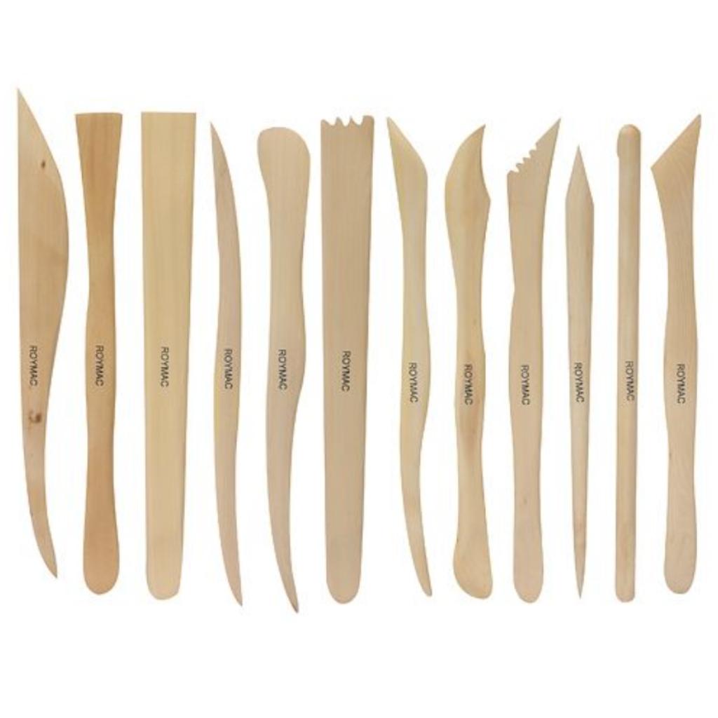Clay Modelling Tools Pack of 12