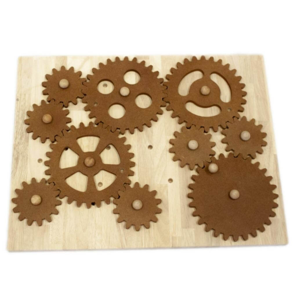 Wooden Gear Puzzle