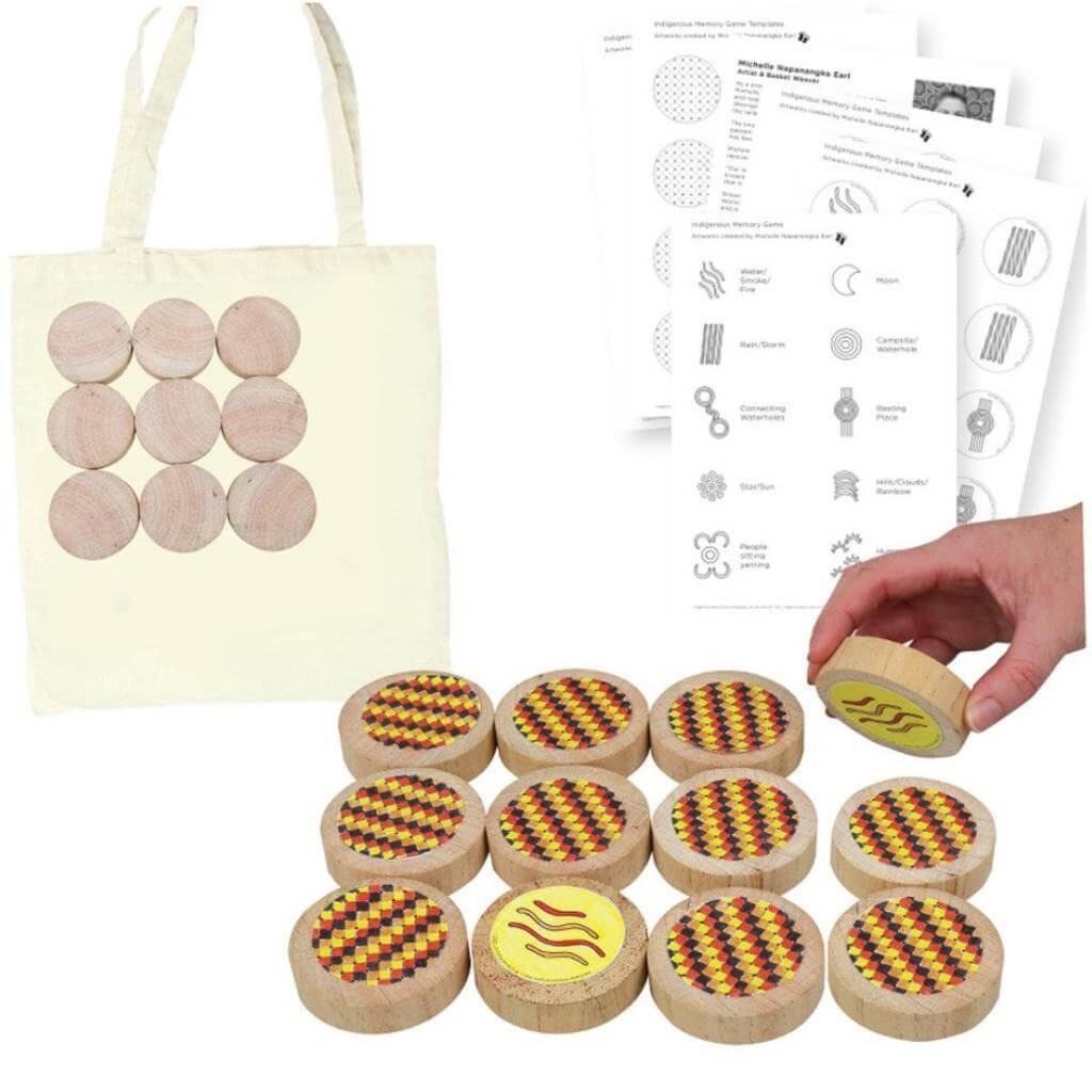 Wooden Memory Game Kit