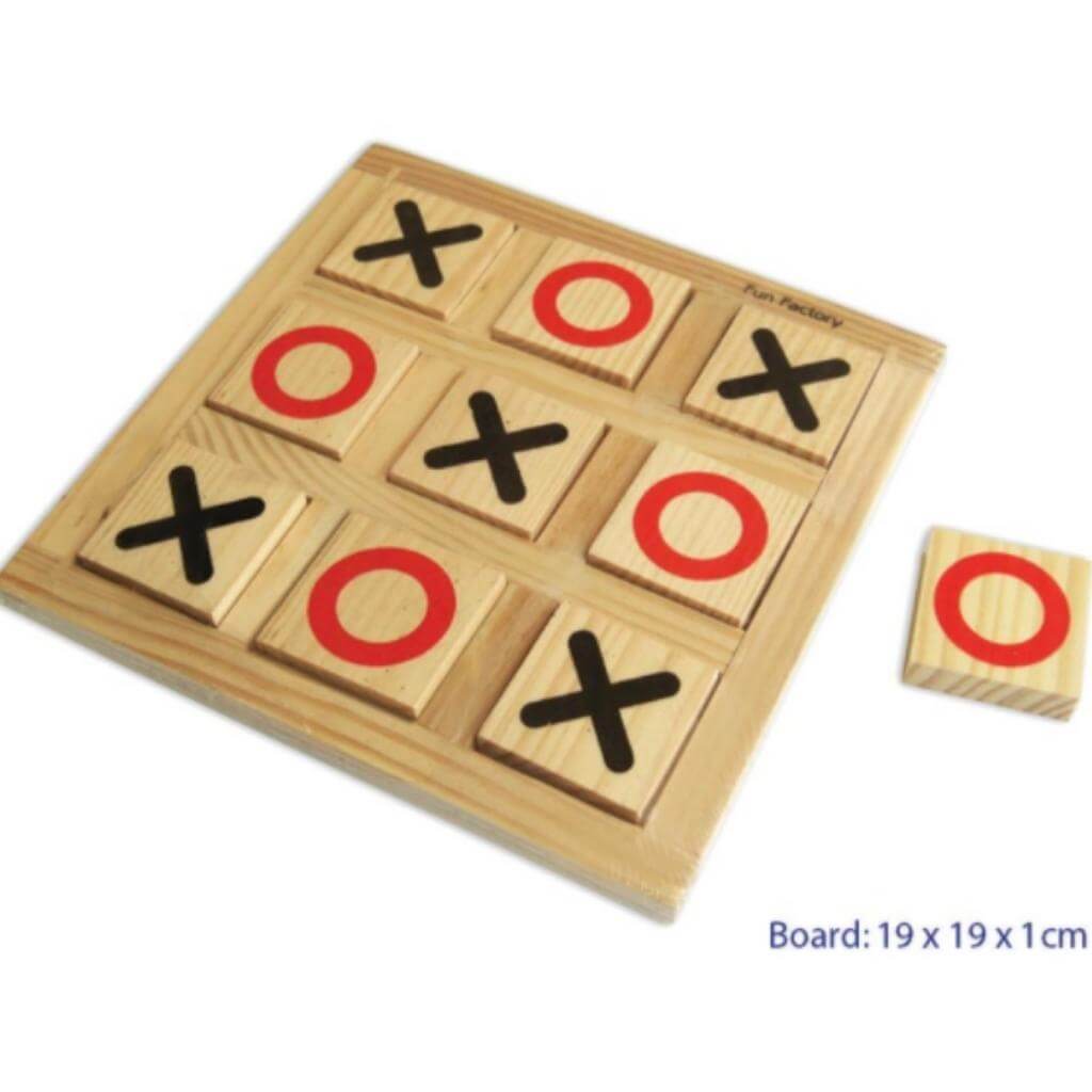 Wooden Noughts and Crosses
