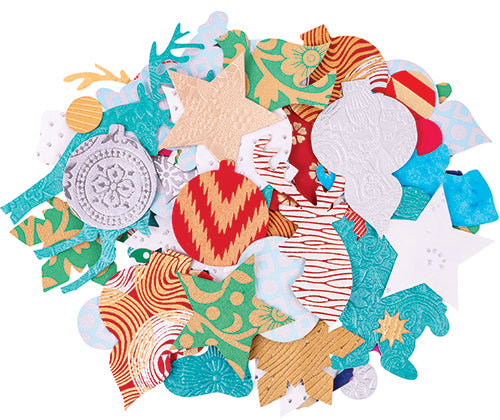 Handmade Pattern Paper – Christmas Shapes 100g