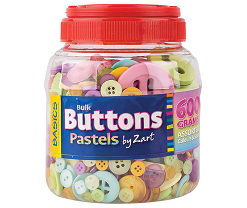 Basic Buttons Pastel